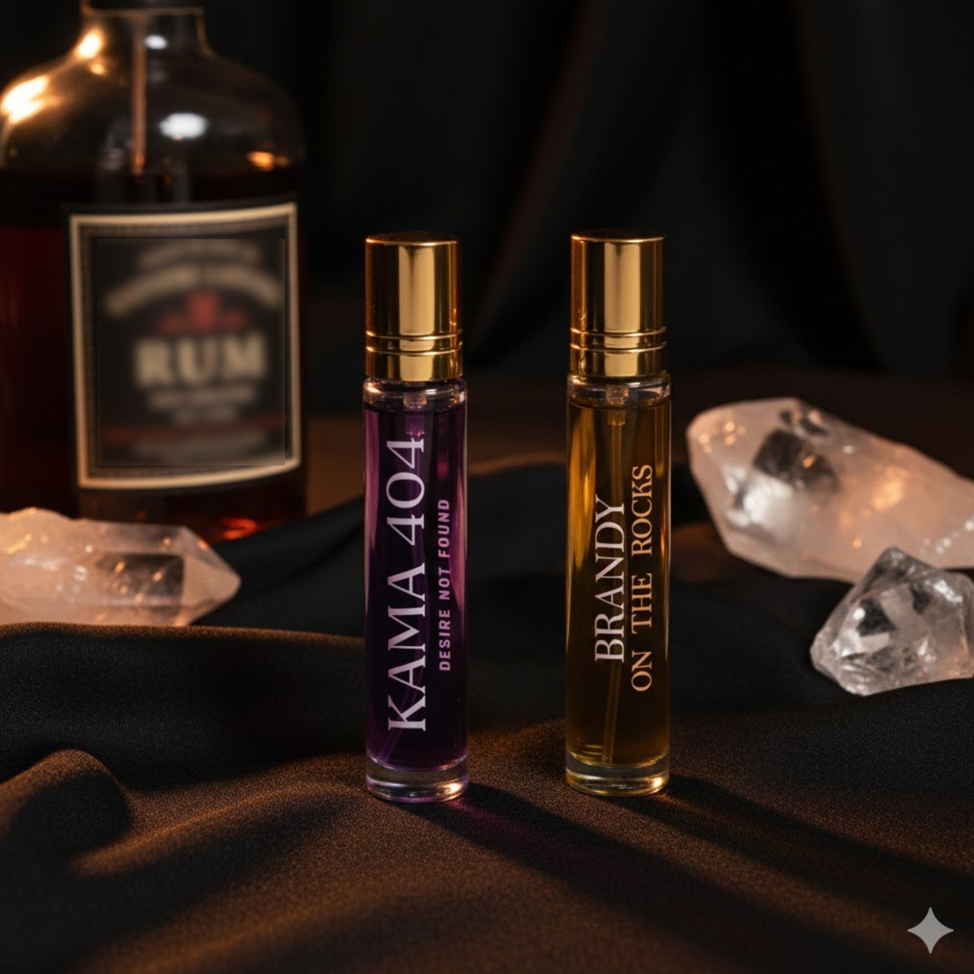 KAMA 404 VS BRANDY ON THE ROCKS: 2X 12 ML