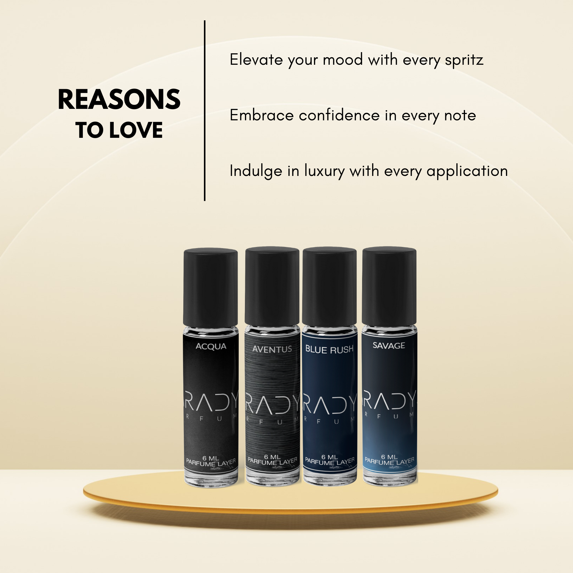 Best Seller Attars For Men - Pack Of 4 | Acqua | Aventus | Blue Rush | Savage
