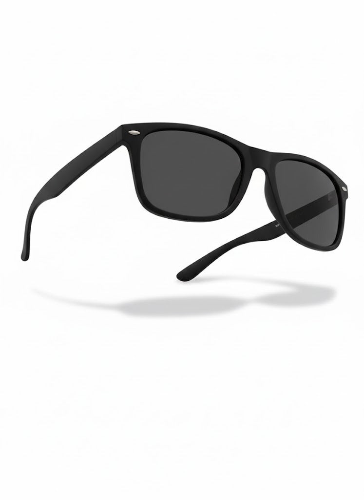 Wayfarer Sunglasses + Protective Case + Microfiber Lens Cloth