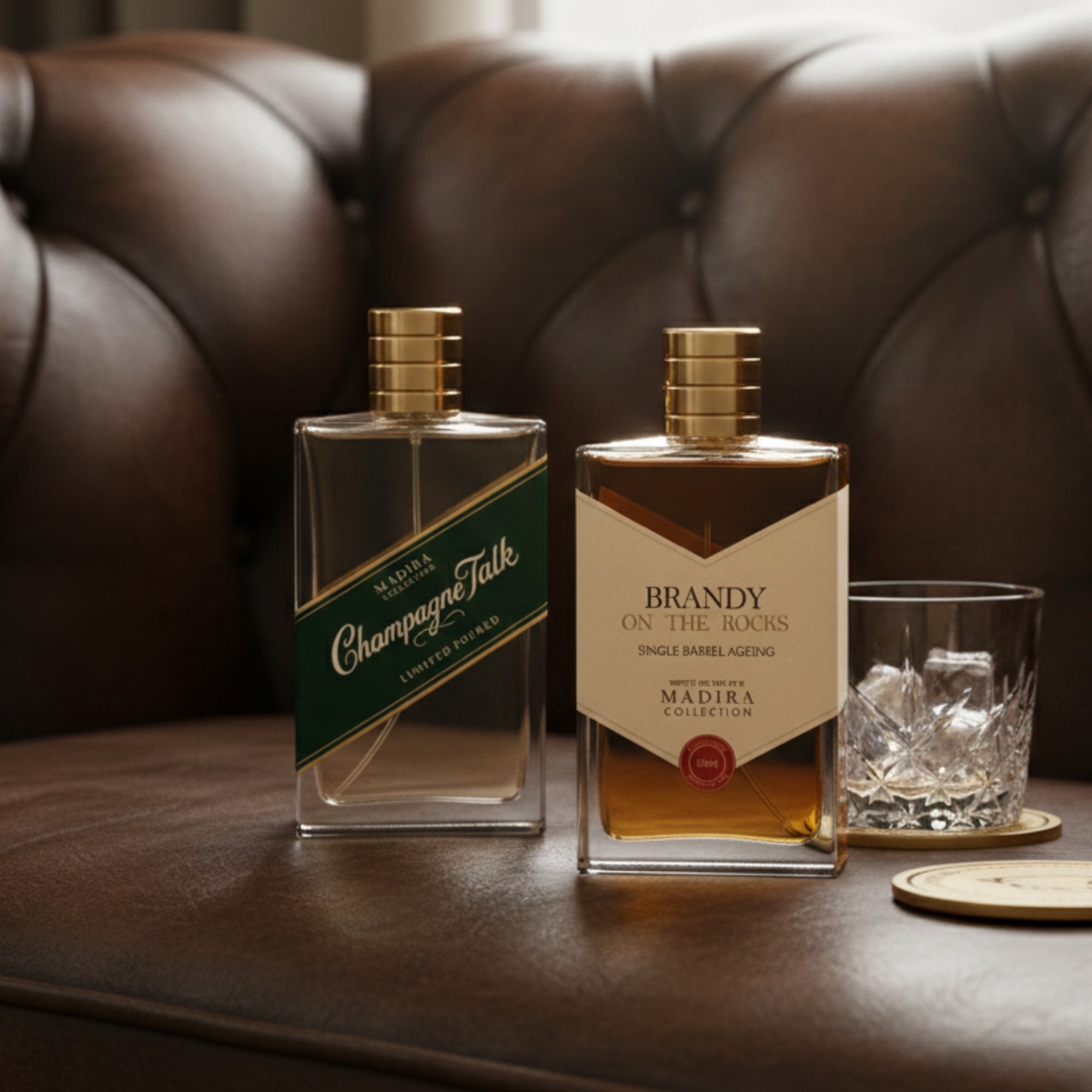 BOOZY COMBO: BRANDY AND CHAMPAGNE