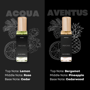 Best Seller perfumes For Men - Pack Of 4 | Acqua | Aventus | Blue Rush | Savage 4 X 20 ML