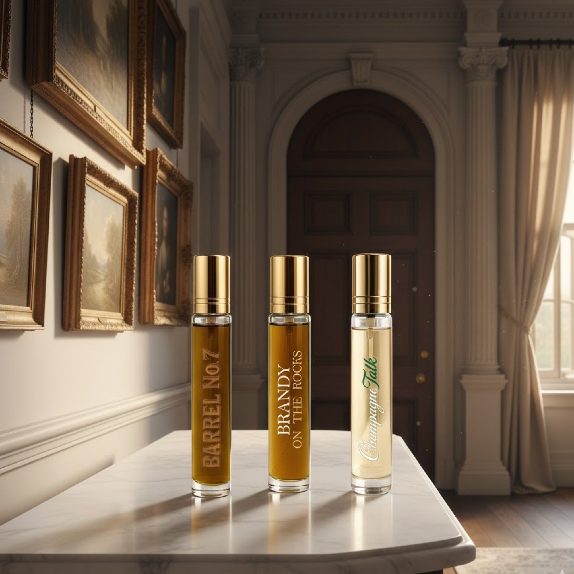 MADIRA COLLECTION: BARREL NO 07| BRANDY | CHAMPAGNE | 3 X 12ML