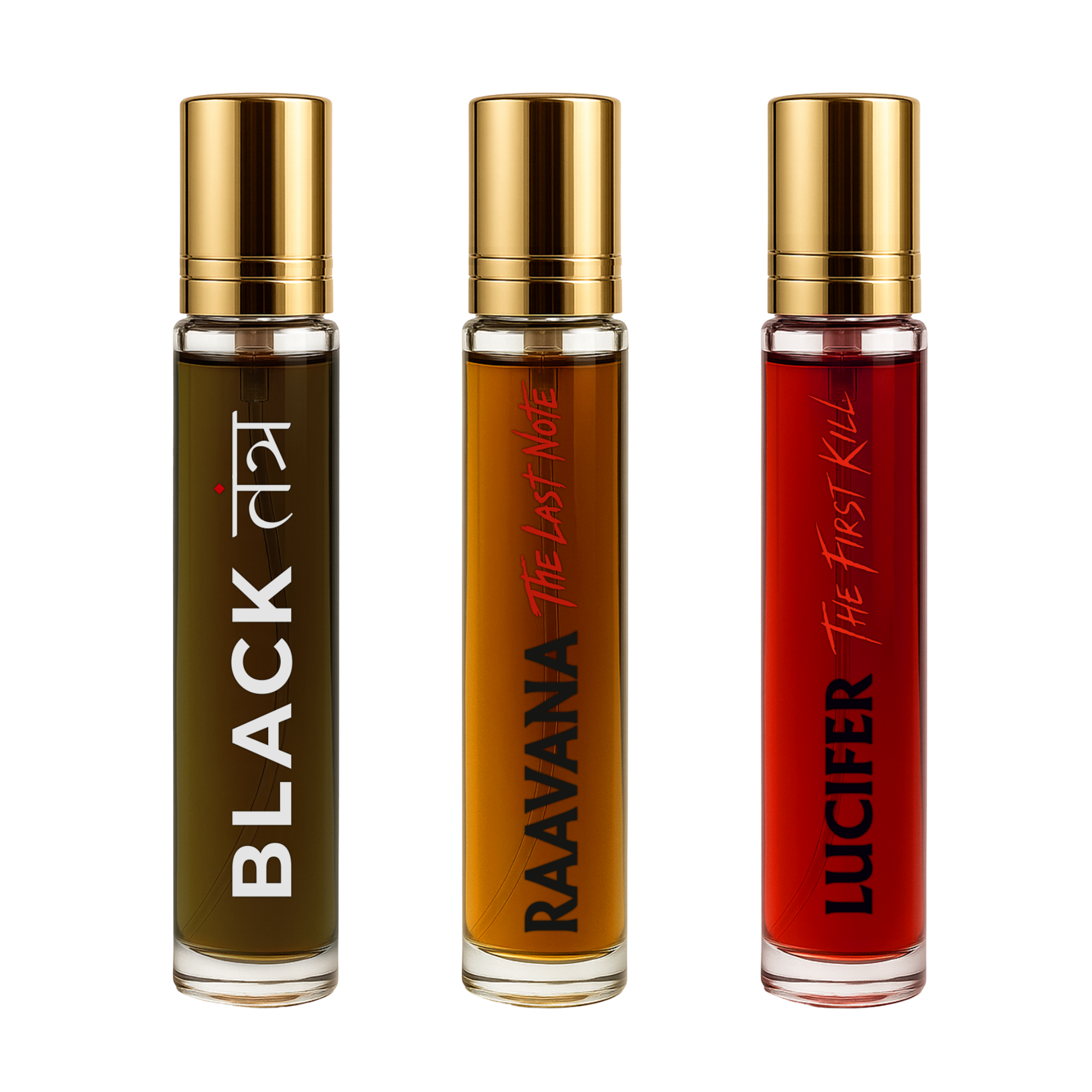 ASURA COLLECTION: BLACK TANTRA| RAAVANA | LUCIFER | 3 X 12ML