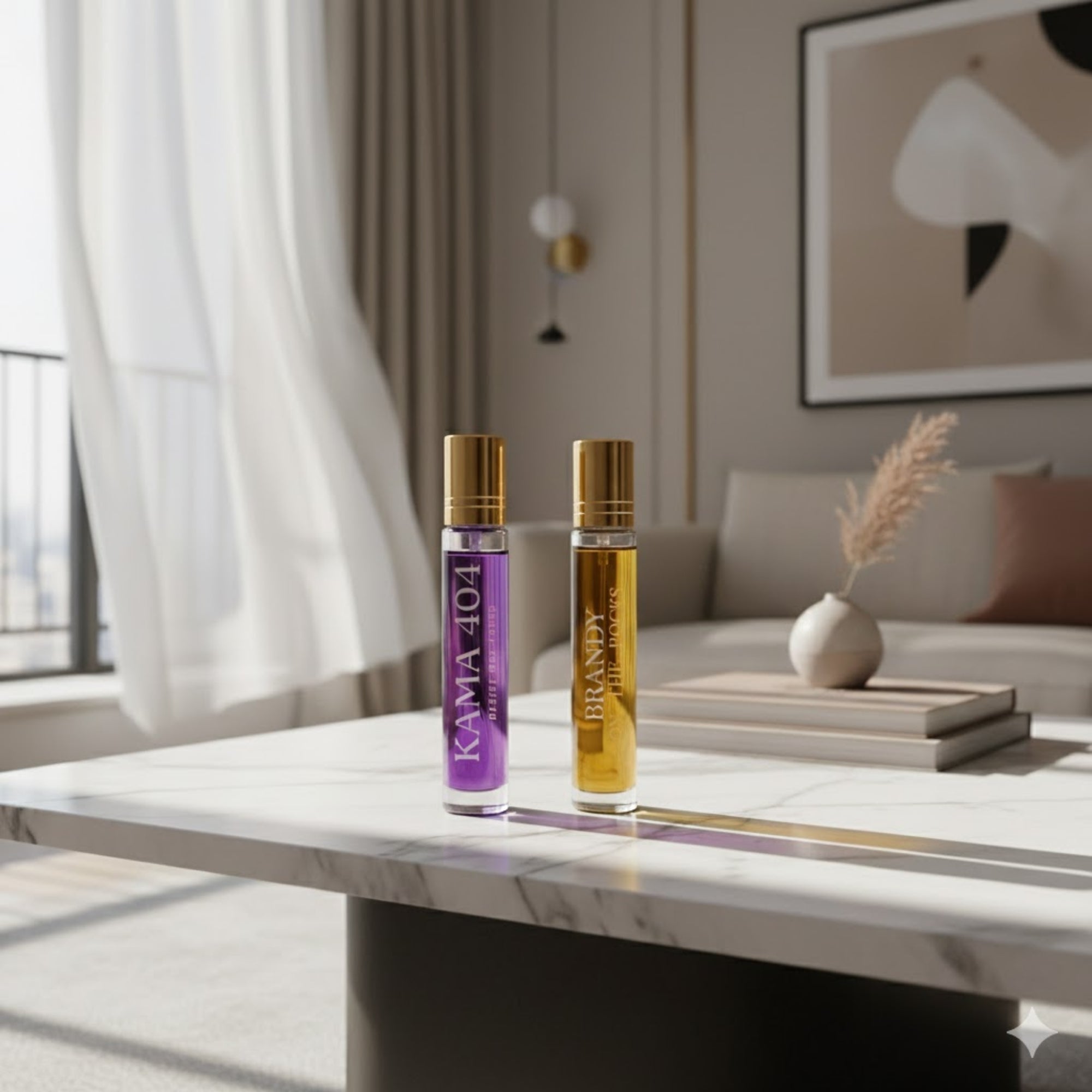 KAMA 404 VS BRANDY ON THE ROCKS: 2X 12 ML