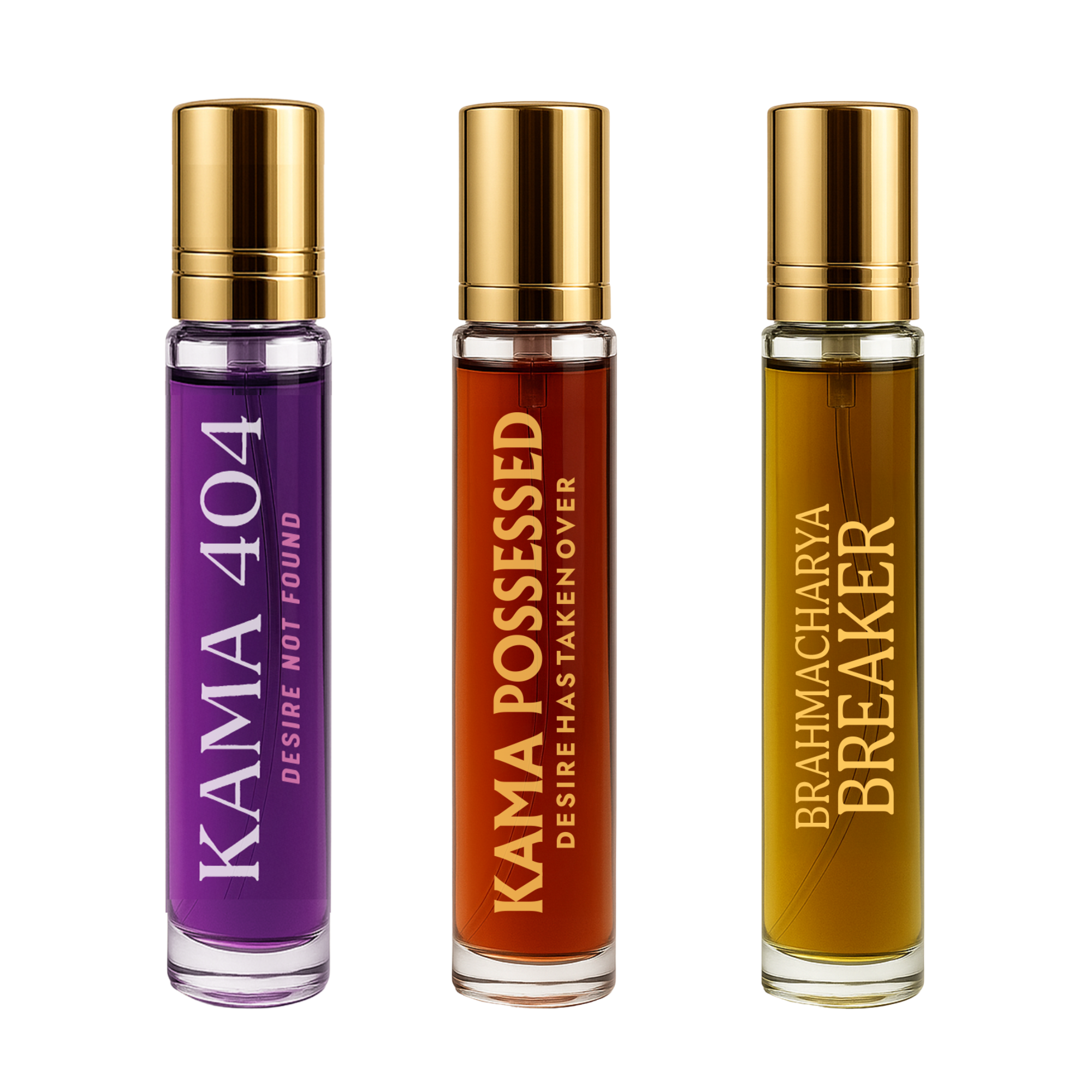 KAAMA COLLECTION: KAAMA POSSESED| KAAMA 404 | BRAHMCHARYA | 3 X 12ML