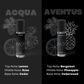 Best Seller Attars For Men - Pack Of 4 | Acqua | Aventus | Blue Rush | Savage