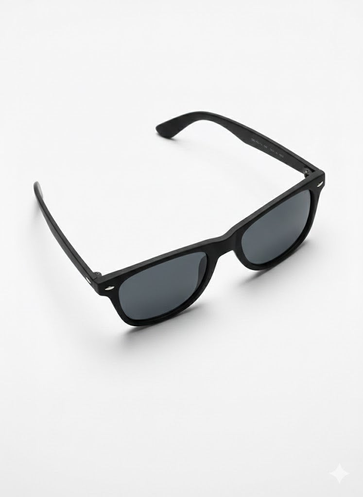 Wayfarer Sunglasses + Protective Case + Microfiber Lens Cloth
