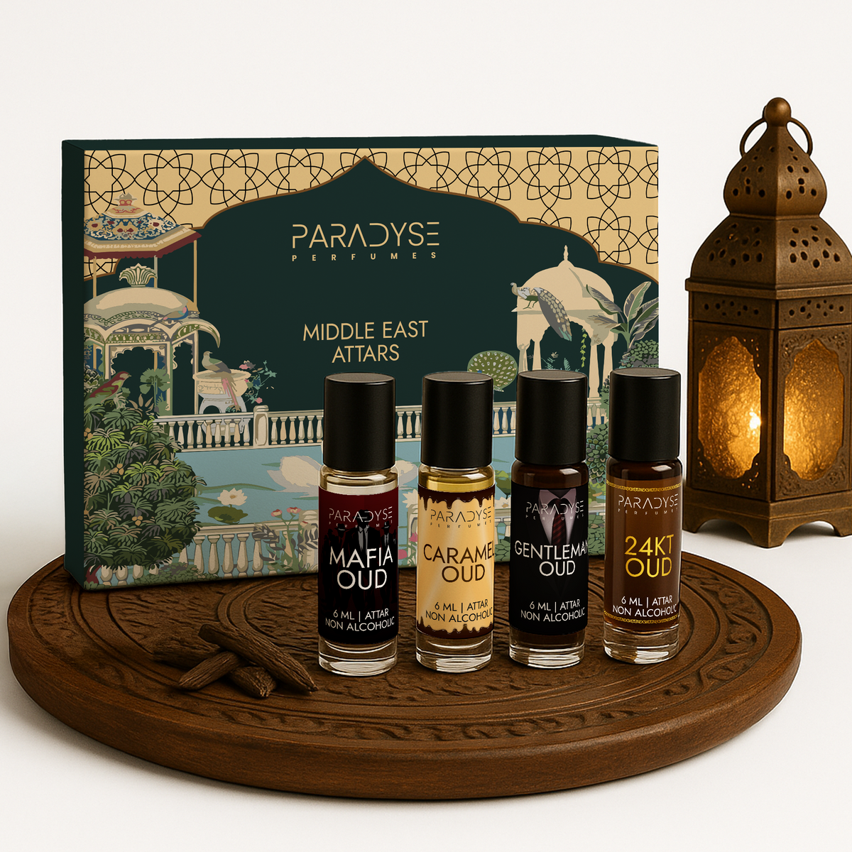 Middle East Oud Attars Mafia Oud Gentlemen Oud Caramel Oud 24K